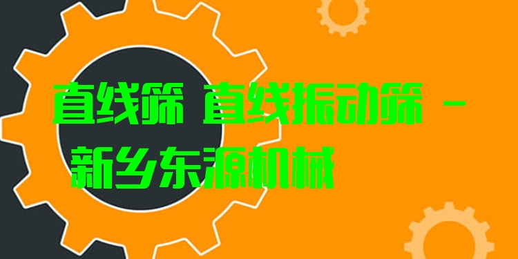 直線篩 直線振動(dòng)篩 - 新鄉(xiāng)東源機(jī)械