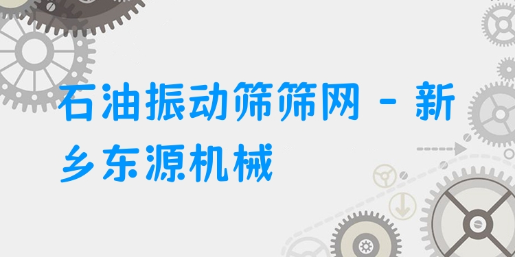 石油振動篩篩網(wǎng) - 新鄉(xiāng)東源機械
