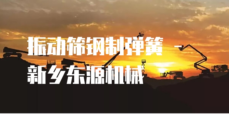 振動篩鋼制彈簧 - 新鄉(xiāng)東源機械