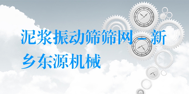 泥漿振動篩篩網 - 新鄉(xiāng)東源機械