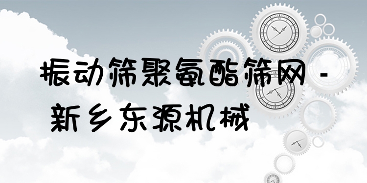振動篩聚氨酯篩網(wǎng) - 新鄉(xiāng)東源機械