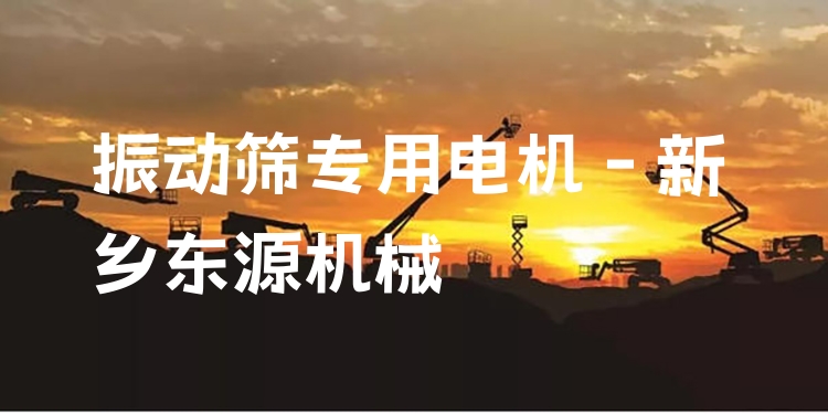 振動(dòng)篩專用電機(jī) - 新鄉(xiāng)東源機(jī)械