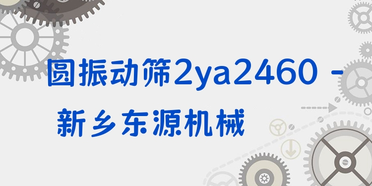 圓振動篩2ya2460 - 新鄉(xiāng)東源機械