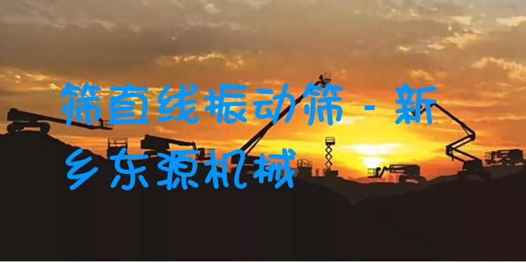 篩直線振動(dòng)篩 - 新鄉(xiāng)東源機(jī)械