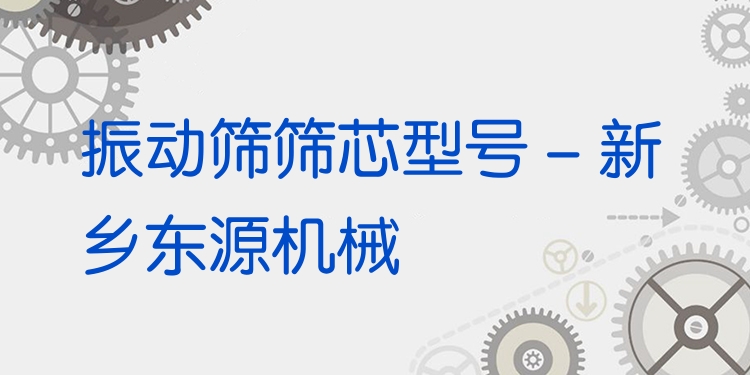 振動篩篩芯型號 - 新鄉(xiāng)東源機械
