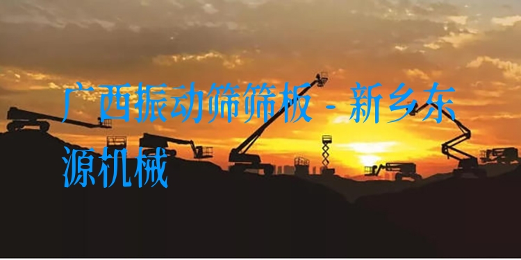 廣西振動篩篩板 - 新鄉(xiāng)東源機械