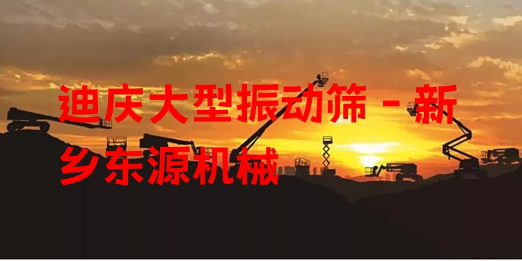 迪慶大型振動(dòng)篩 - 新鄉(xiāng)東源機(jī)械