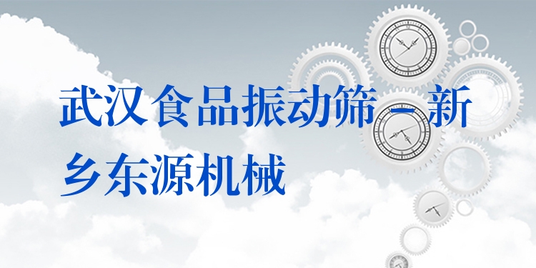 武漢食品振動篩 - 新鄉(xiāng)東源機(jī)械