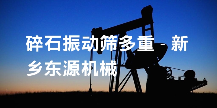 碎石振動篩多重 - 新鄉(xiāng)東源機械