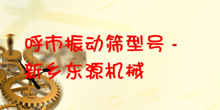 呼市振動篩型號 - 新鄉(xiāng)東源機械