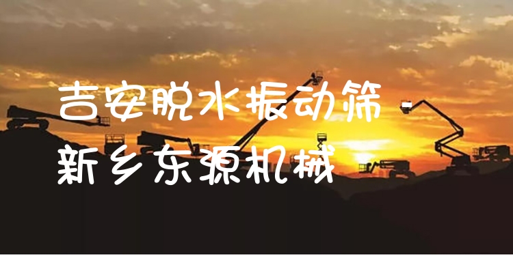 吉安脫水振動(dòng)篩 - 新鄉(xiāng)東源機(jī)械