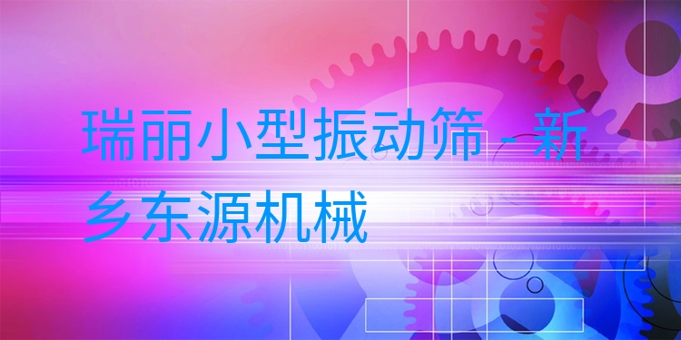 瑞麗小型振動篩 - 新鄉(xiāng)東源機(jī)械
