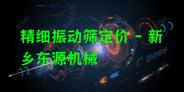 精細(xì)振動篩定價 - 新鄉(xiāng)東源機械