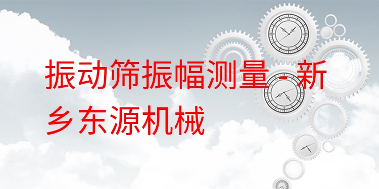 振動(dòng)篩振幅測量 - 新鄉(xiāng)東源機(jī)械