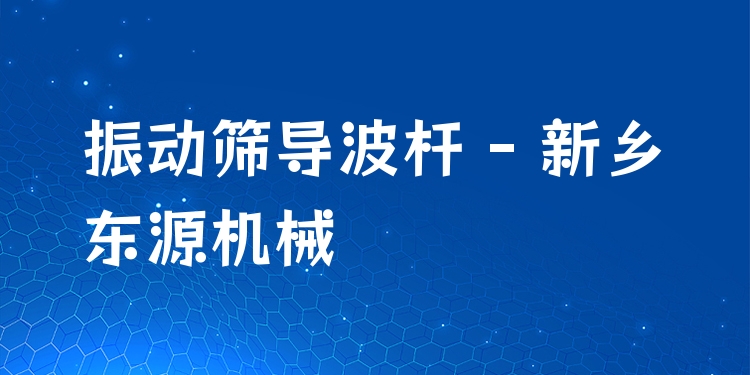 振動(dòng)篩導(dǎo)波桿 - 新鄉(xiāng)東源機(jī)械