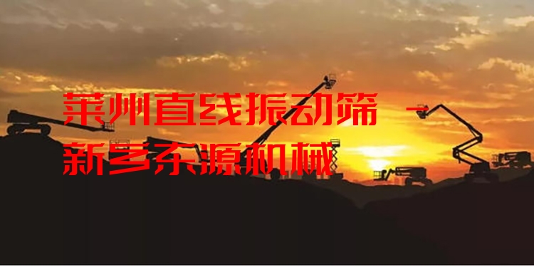 萊州直線(xiàn)振動(dòng)篩 - 新鄉(xiāng)東源機(jī)械
