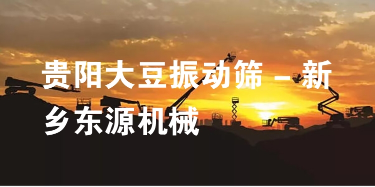 貴陽大豆振動篩 - 新鄉(xiāng)東源機械