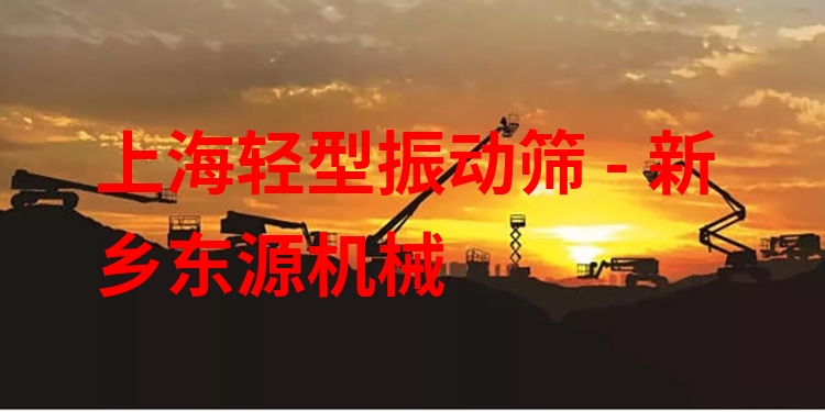 上海輕型振動(dòng)篩 - 新鄉(xiāng)東源機(jī)械