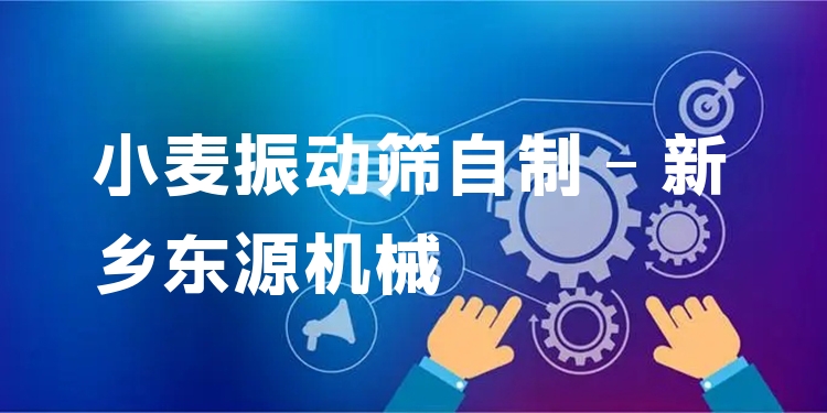 小麥振動(dòng)篩自制 - 新鄉(xiāng)東源機(jī)械