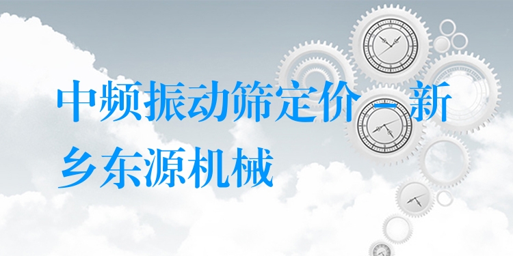 中頻振動(dòng)篩定價(jià) - 新鄉(xiāng)東源機(jī)械