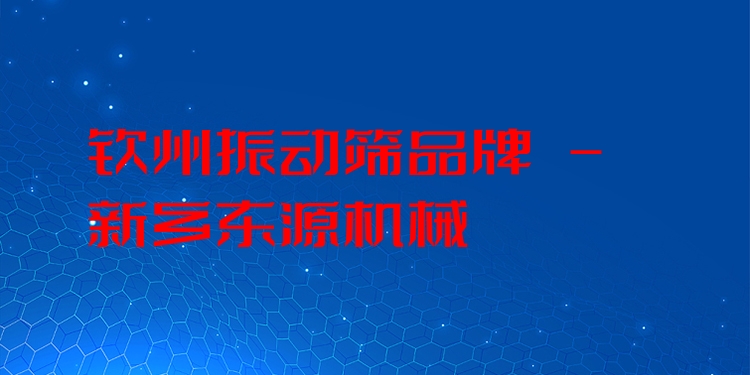 欽州振動(dòng)篩品牌 - 新鄉(xiāng)東源機(jī)械