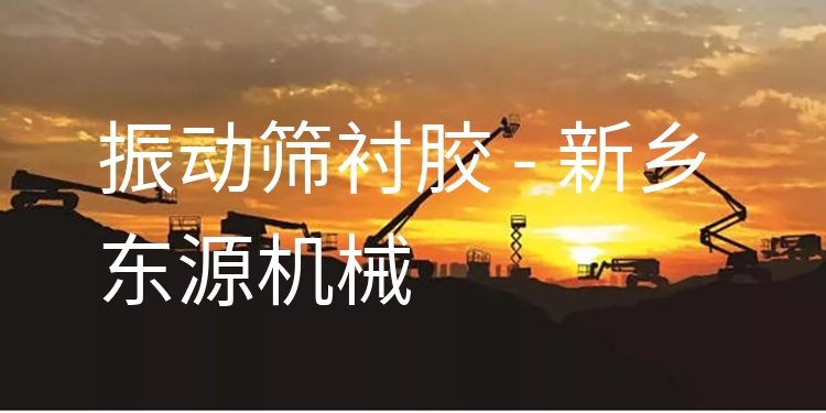振動篩襯膠 - 新鄉(xiāng)東源機械