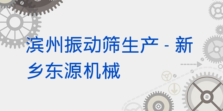 濱州振動(dòng)篩生產(chǎn) - 新鄉(xiāng)東源機(jī)械