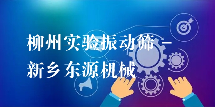 柳州實(shí)驗(yàn)振動(dòng)篩 - 新鄉(xiāng)東源機(jī)械