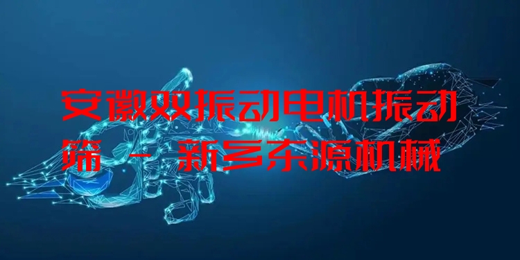 安徽雙振動電機振動篩 - 新鄉(xiāng)東源機械