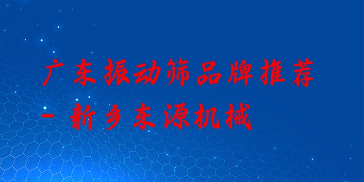 廣東振動篩品牌推薦 - 新鄉(xiāng)東源機(jī)械