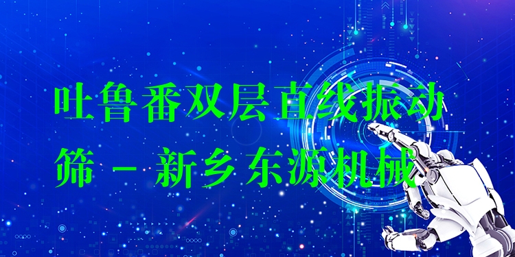 吐魯番雙層直線振動篩 - 新鄉(xiāng)東源機械