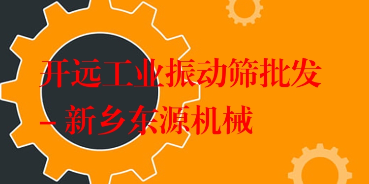 開遠(yuǎn)工業(yè)振動(dòng)篩批發(fā) - 新鄉(xiāng)東源機(jī)械