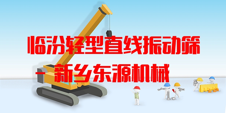 臨汾輕型直線振動篩 - 新鄉(xiāng)東源機械