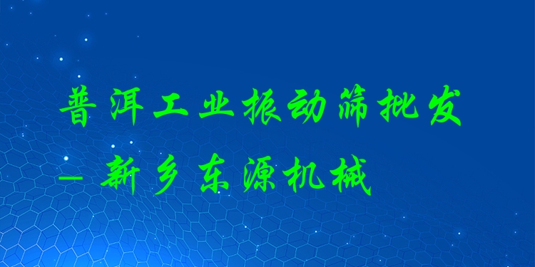 普洱工業(yè)振動篩批發(fā) - 新鄉(xiāng)東源機械