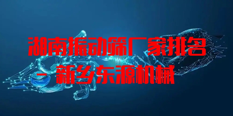 湖南振動篩廠家排名 - 新鄉(xiāng)東源機械