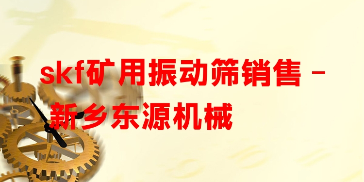 skf礦用振動(dòng)篩銷售 - 新鄉(xiāng)東源機(jī)械