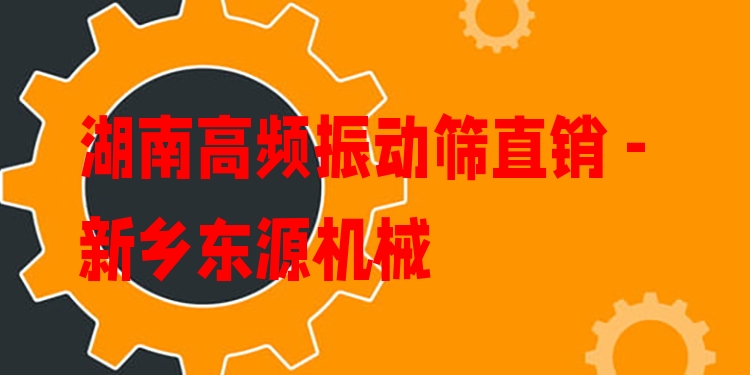 湖南高頻振動(dòng)篩直銷 - 新鄉(xiāng)東源機(jī)械