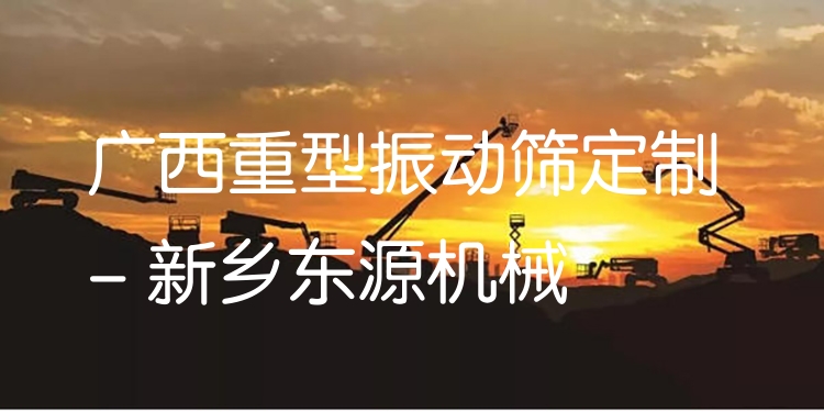 廣西重型振動(dòng)篩定制 - 新鄉(xiāng)東源機(jī)械
