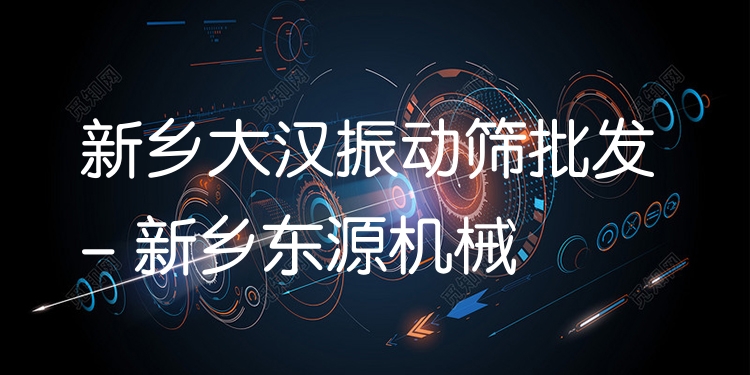 新鄉(xiāng)大漢振動篩批發(fā) - 新鄉(xiāng)東源機械