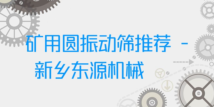 礦用圓振動篩推薦 - 新鄉(xiāng)東源機械