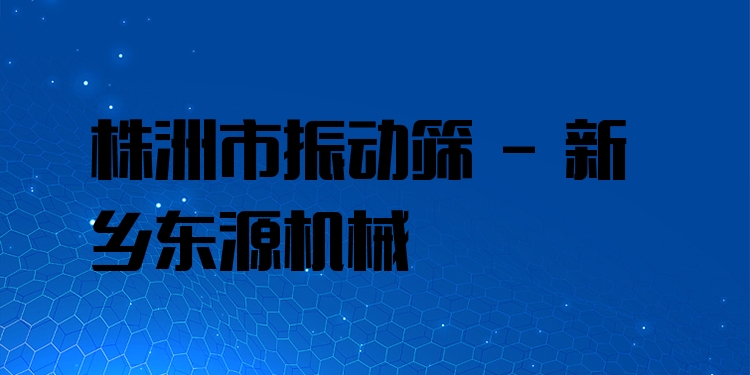株洲市振動(dòng)篩 - 新鄉(xiāng)東源機(jī)械