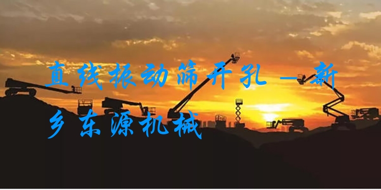 直線振動(dòng)篩開孔 - 新鄉(xiāng)東源機(jī)械