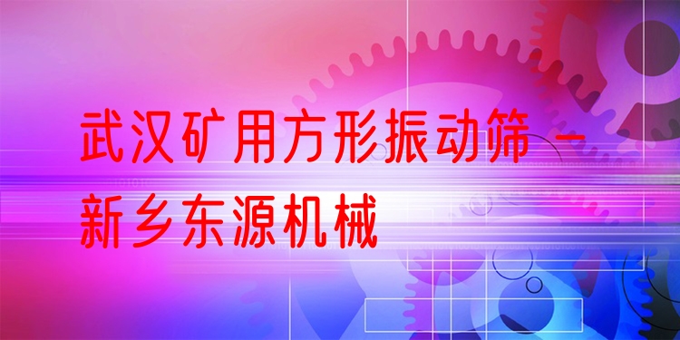 武漢礦用方形振動篩 - 新鄉(xiāng)東源機械