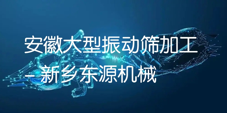 安徽大型振動篩加工 - 新鄉(xiāng)東源機械