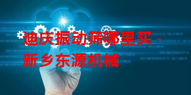 迪慶振動篩哪里買 - 新鄉(xiāng)東源機(jī)械