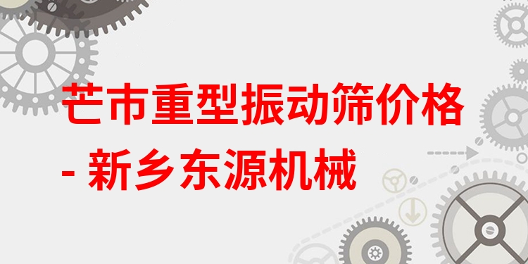 芒市重型振動(dòng)篩價(jià)格 - 新鄉(xiāng)東源機(jī)械