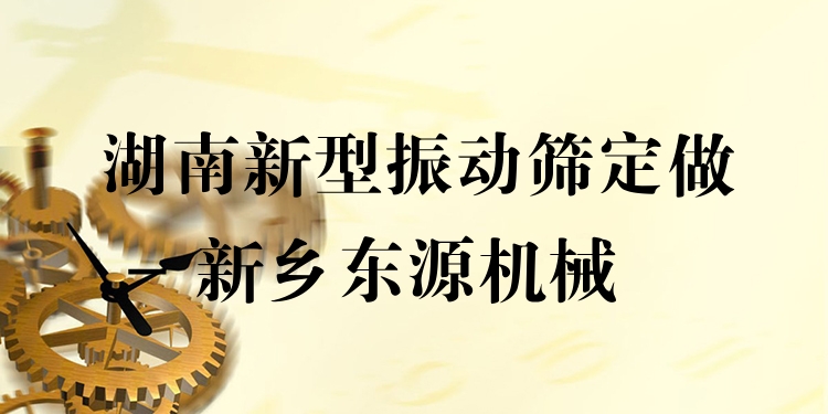 湖南新型振動篩定做 - 新鄉(xiāng)東源機械