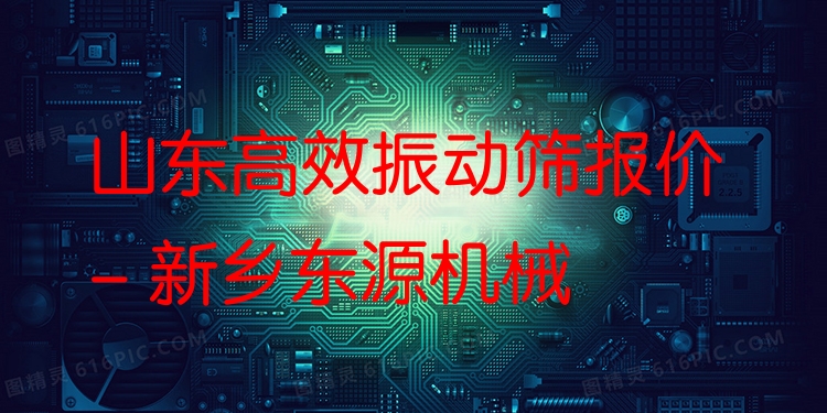 山東***振動(dòng)篩報(bào)價(jià) - 新鄉(xiāng)東源機(jī)械