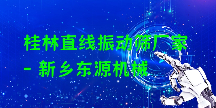 桂林直線振動(dòng)篩廠家 - 新鄉(xiāng)東源機(jī)械