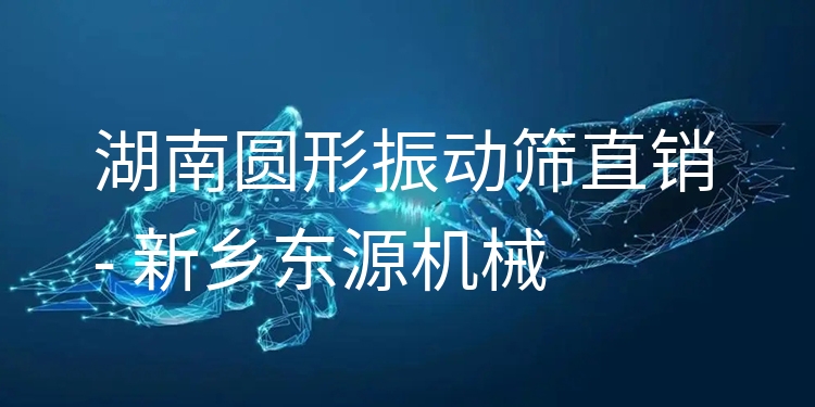 湖南圓形振動(dòng)篩直銷 - 新鄉(xiāng)東源機(jī)械